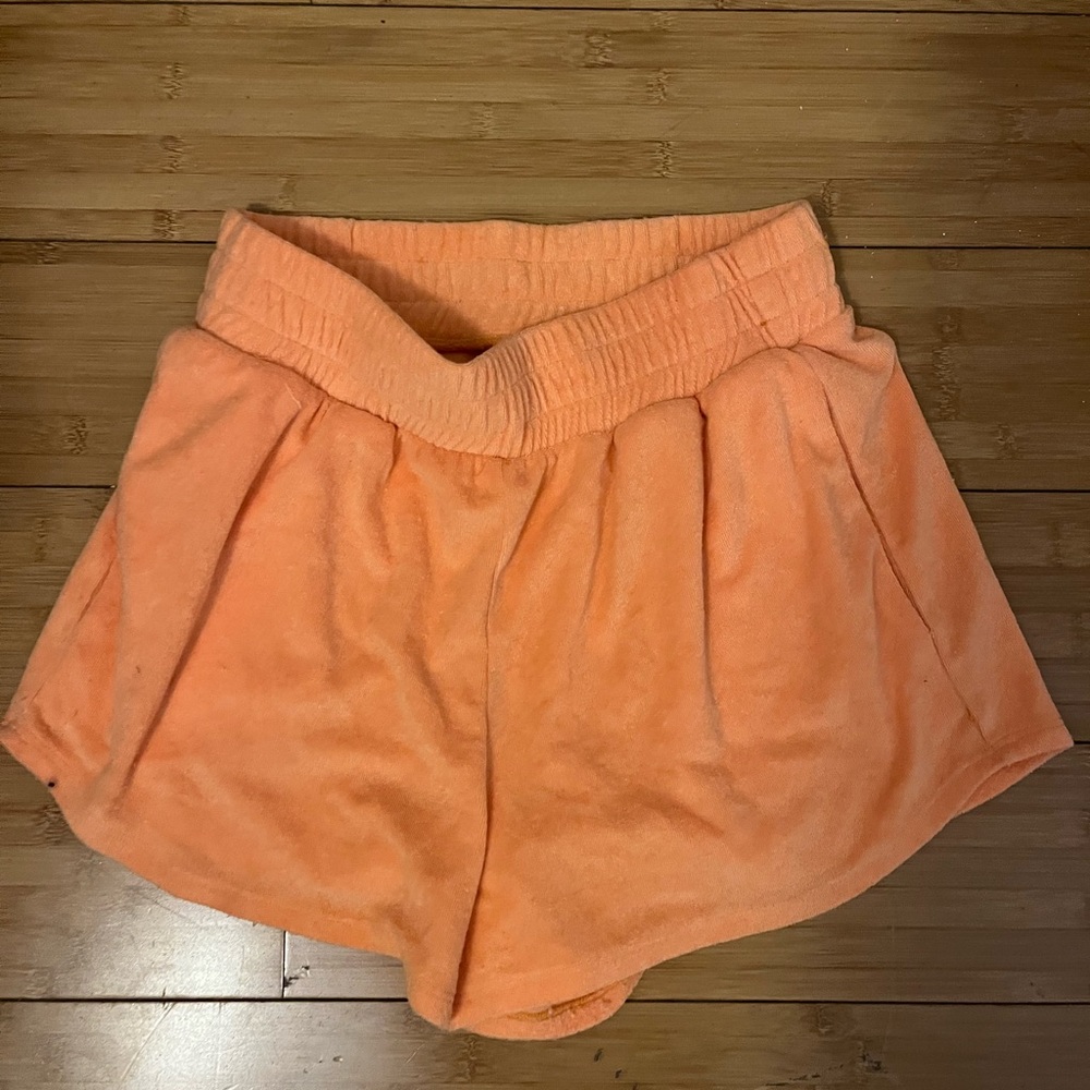 Women's Orange Shorts